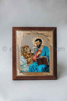 Икона св. апостол Марк ICON-MARK-EVANGELIST-MDF-12x14 фото