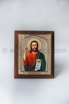 Икона св. Иоанна Предтечи ICON-JOHNBAPTIST-MDF-12x14 фото