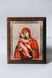 Икона Пресвятой Богородицы Владимирская ICON-BOHORODYTSYA-VLADIMIRSKA-MDF-12x14 фото 1