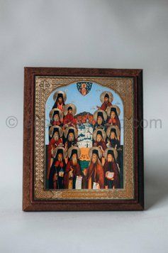 Icon of the Venerable Elders of Optina